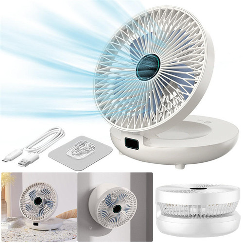 Ventilateur Portable Et Mural 2-en-1