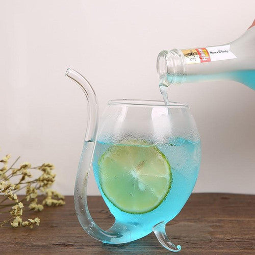 Verre Avec Tube De Paille