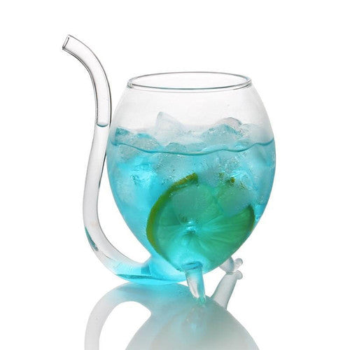 Verre Avec Tube De Paille