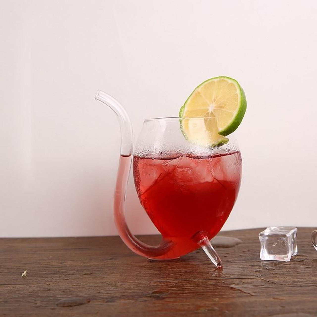 Verre Avec Tube De Paille