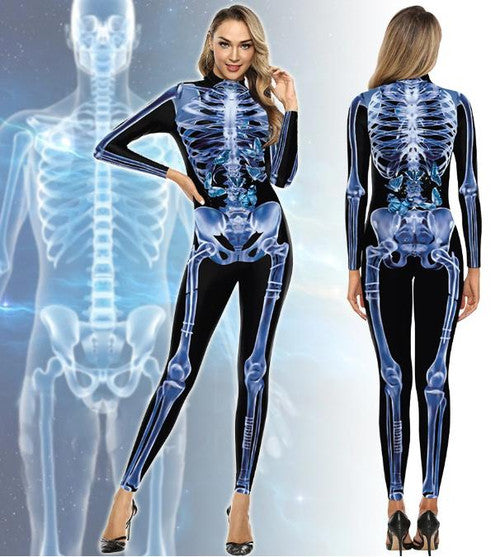 Costume Squelette pour Halloween - Déguisement
