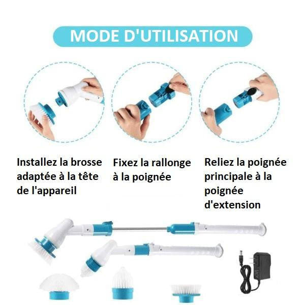 Balai Electrique Sans Fil - EZBroom™