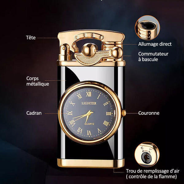 Briquet Montre 2-en-1