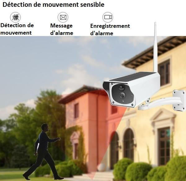 Caméra De Surveillance Sans Fil Solaire CameSafe™