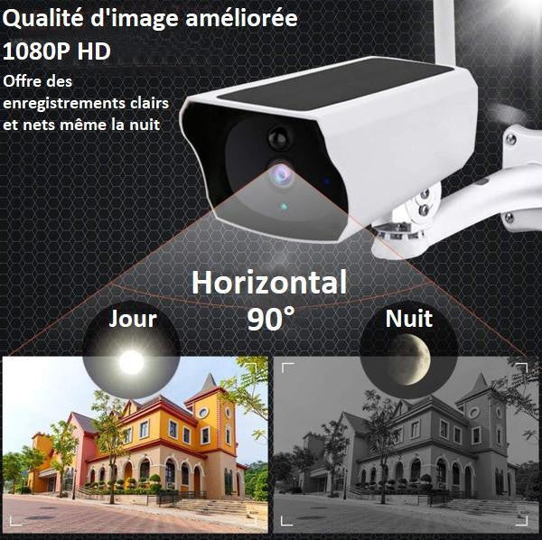 Caméra De Surveillance Sans Fil Solaire CameSafe™