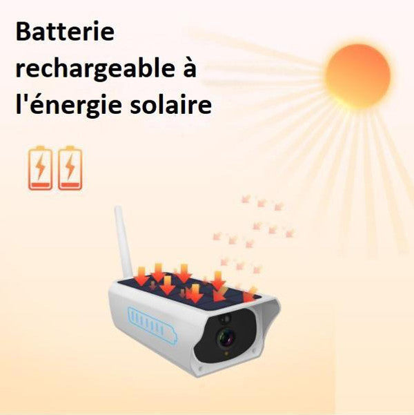 Caméra De Surveillance Sans Fil Solaire CameSafe™