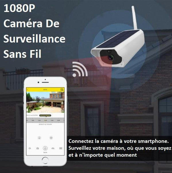 Caméra De Surveillance Sans Fil Solaire CameSafe™