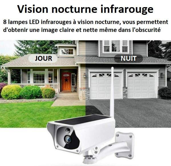 Caméra De Surveillance Sans Fil Solaire CameSafe™