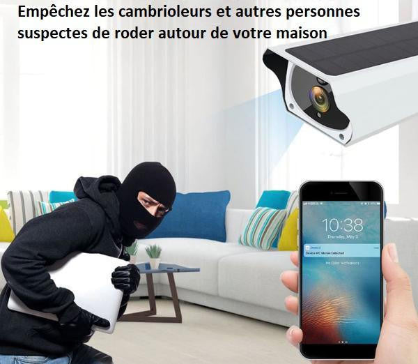 Caméra De Surveillance Sans Fil Solaire CameSafe™