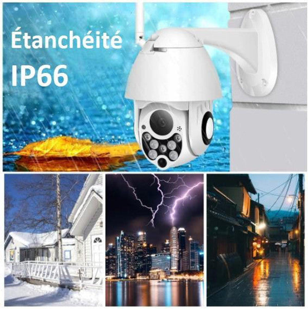 Caméra De Surveillance Wifi - Sans Fil - CamSafe™