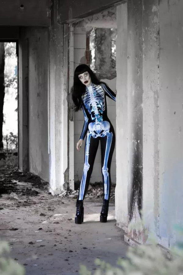 Costume Squelette pour Halloween - Déguisement