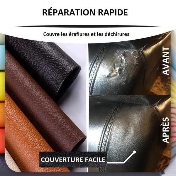 Cuir Autocollant Pour Réparation Canapé et Voiture