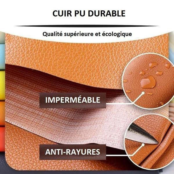 Cuir Autocollant Pour Réparation Canapé et Voiture