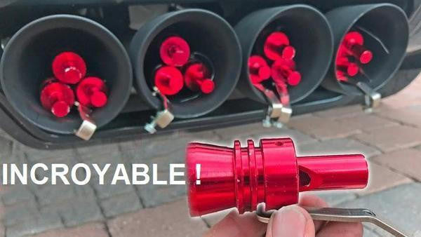 Dispositif d'échappement avec vrombissement pour Voitures et motos