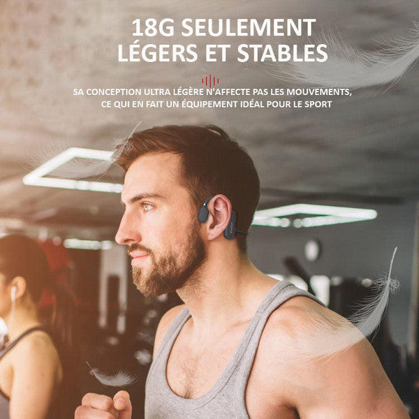 Écouteurs À Conduction Osseuse Bluetooth - HeadsTech™