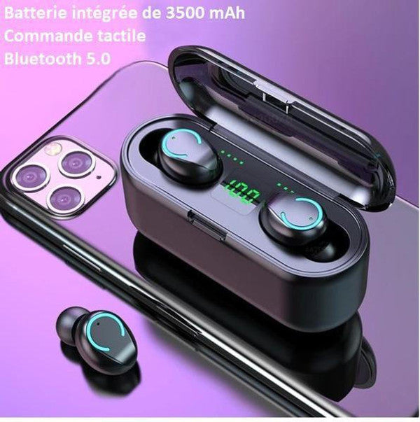 Écouteurs Sans Fil Bluetooth - HeadsTech
