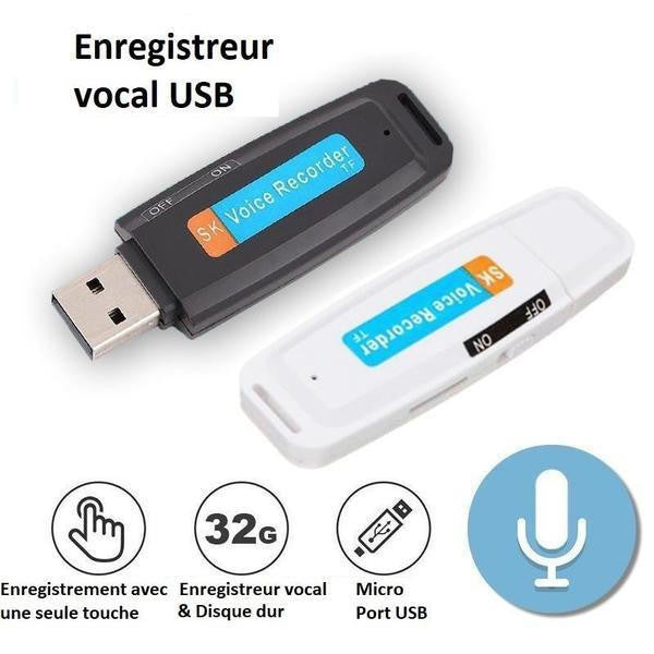 Enregistreur vocal USB