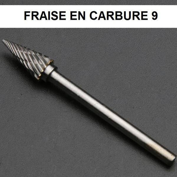 Ensemble De Fraises Rotatives En Carbure De Tungstène De Première Qualité