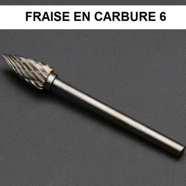 Ensemble De Fraises Rotatives En Carbure De Tungstène De Première Qualité