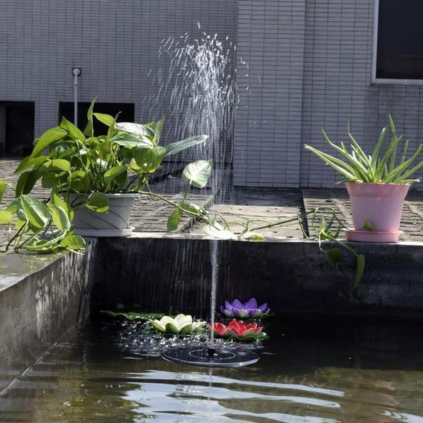 Fontaine Bionique à Énergie Solaire