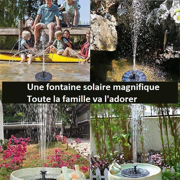 Fontaine Bionique à Énergie Solaire