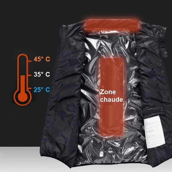 Gilet Chauffant Electrique