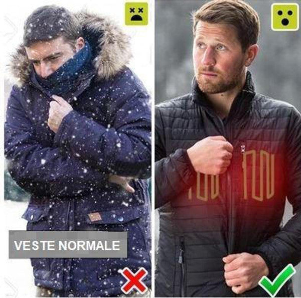 Gilet Chauffant Electrique