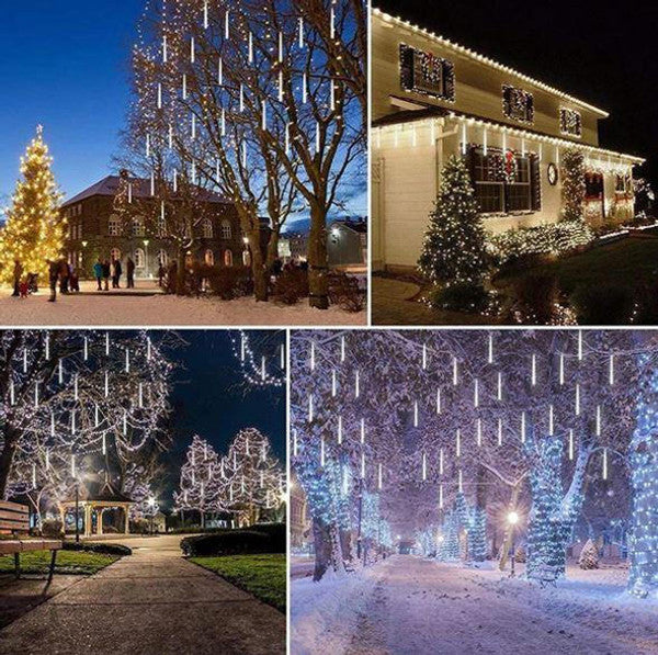 Guirlandes Lumineuses Chute De Neige (lot de 8)