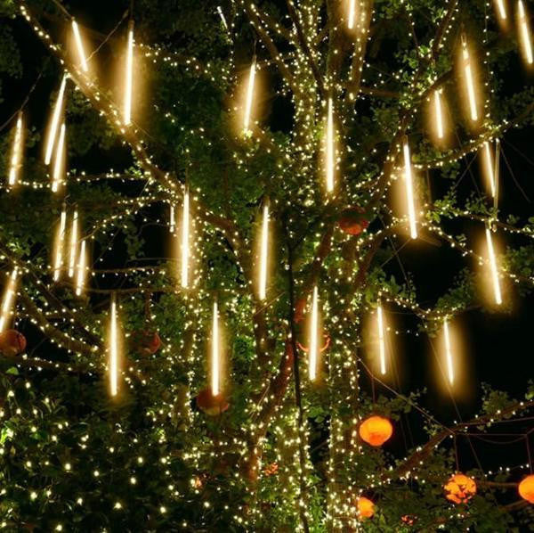 Guirlandes Lumineuses Chute De Neige (lot de 8)
