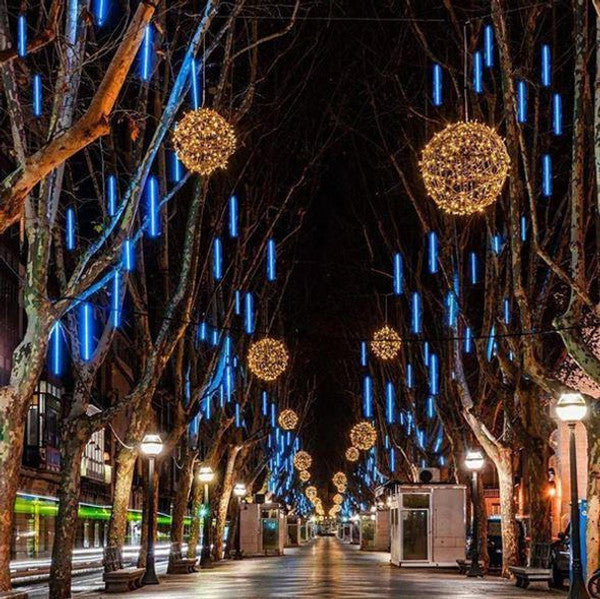 Guirlandes Lumineuses Chute De Neige (lot de 8)