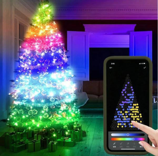 Guirlandes Lumineuses LED - Décoration de Noël Unique