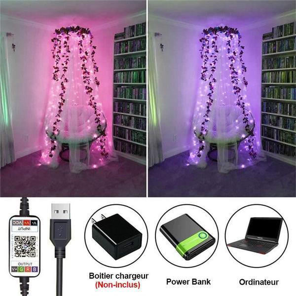 Guirlandes Lumineuses LED - Décoration de Noël Unique