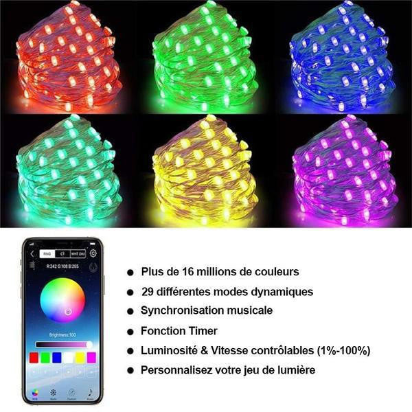 Guirlandes Lumineuses LED - Décoration de Noël Unique