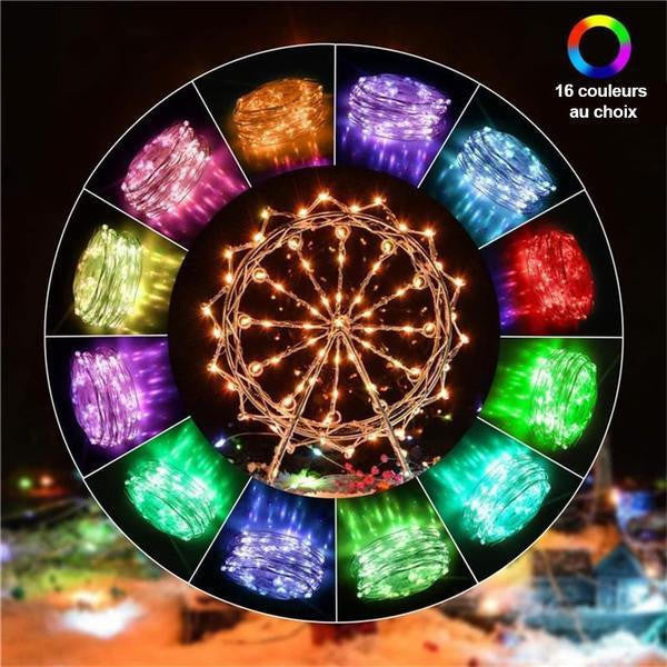 Guirlandes Lumineuses LED - Décoration de Noël Unique