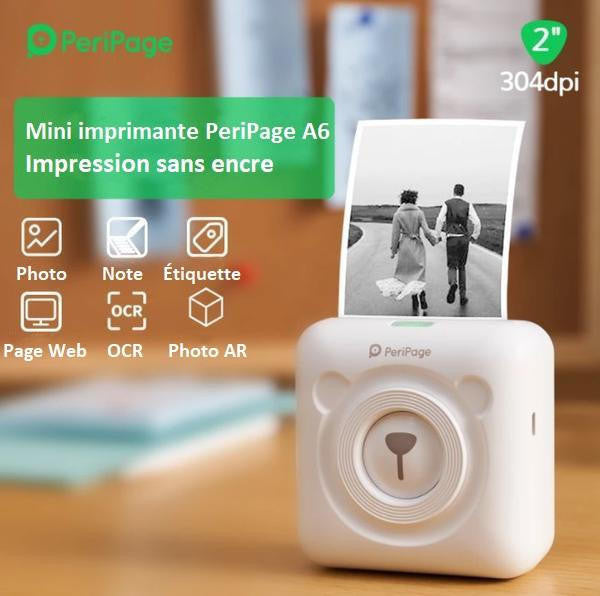 Imprimante Bluetooth Portable pour Téléphone - PeripiPage™