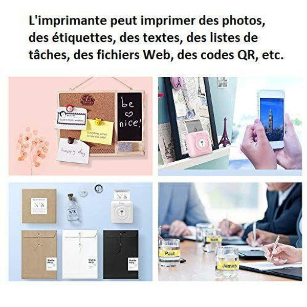 Imprimante Bluetooth Portable pour Téléphone - PeripiPage™