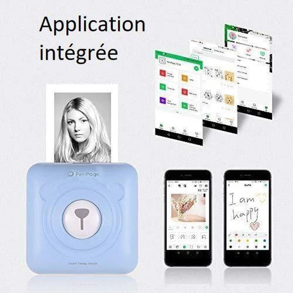 Imprimante Bluetooth Portable pour Téléphone - PeripiPage™