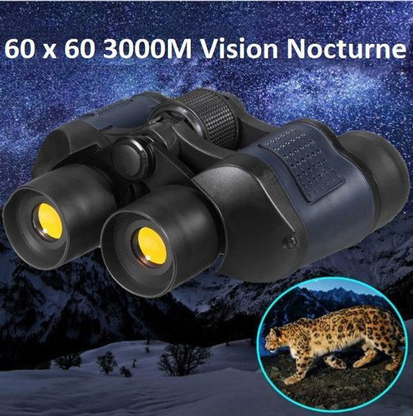 Jumelles Professionnelles 60 x 60 Vision Nocturne 3000M HD