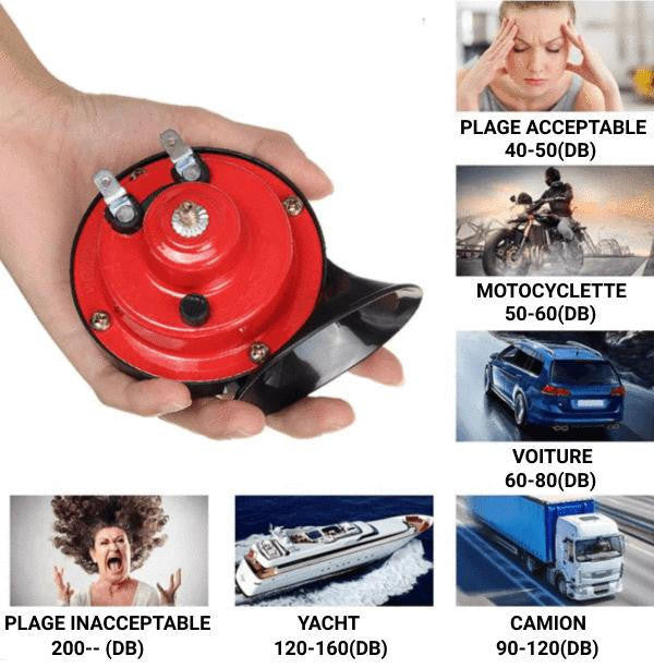 Klaxon Puissant 300 Décibels
