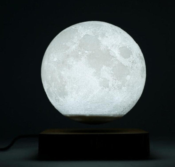 Lampe Lunaire Lumineuse en Lévitation Magnétique