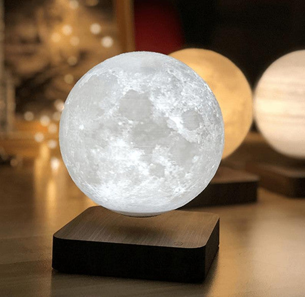 Lampe Lunaire Lumineuse en Lévitation Magnétique