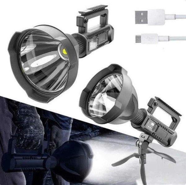 Lampe Torche LED Rechargeable à Haute Luminosité