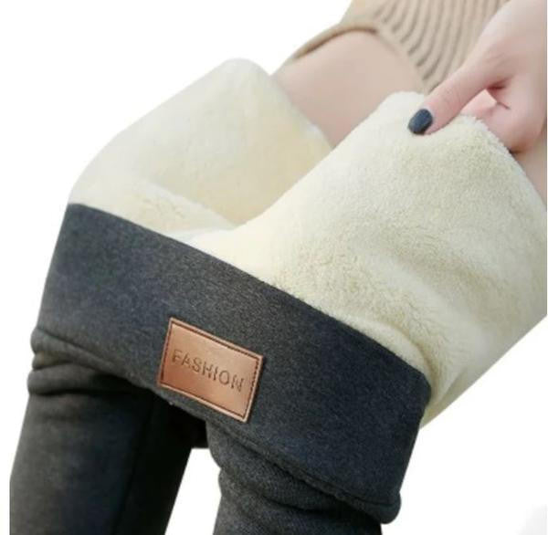 Legging en laine Polaire Femme pour Hiver