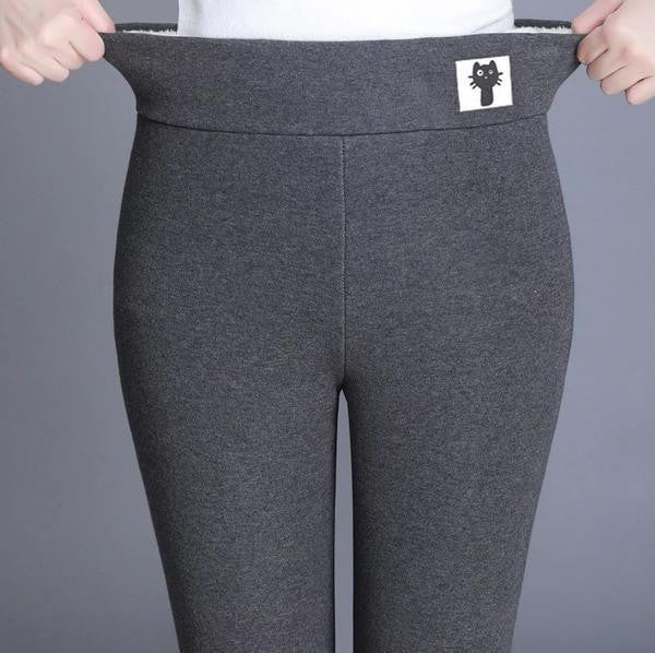 Legging en laine Polaire Femme pour Hiver