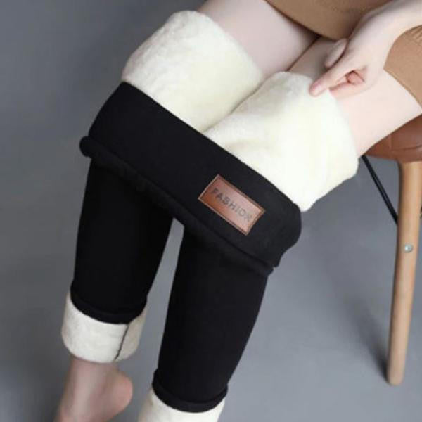 Legging en laine Polaire Femme pour Hiver