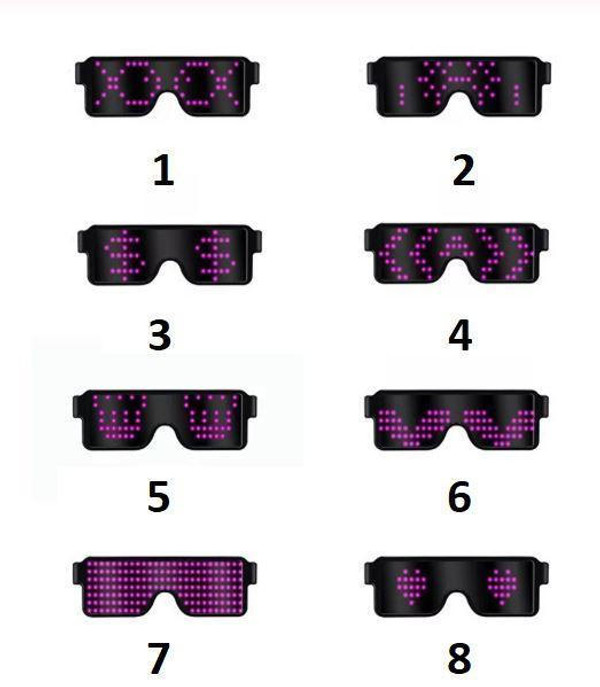 Lunettes Lumineuses LED