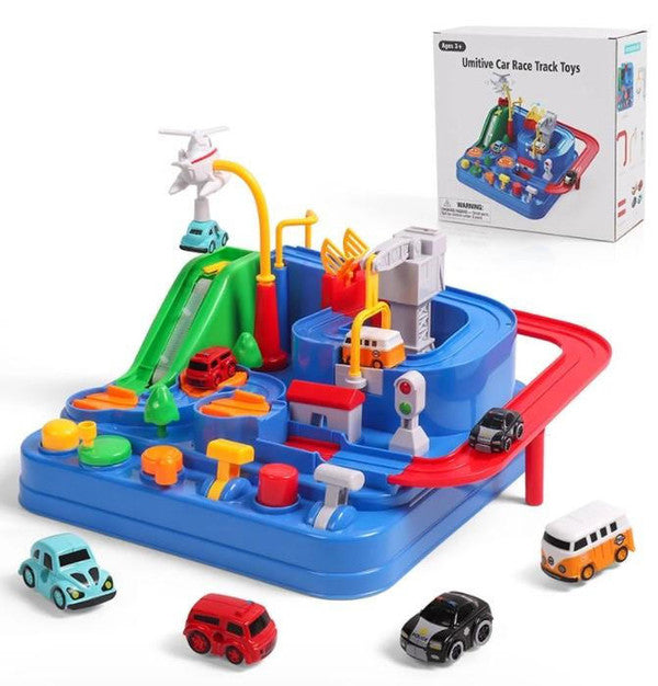 Piste De Course Avec Petites Voitures
