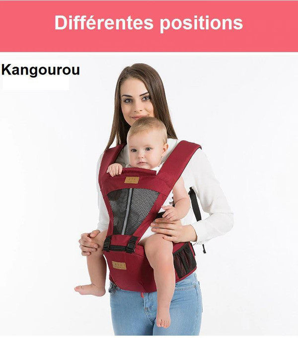 Porte-bébé Tout-en-un Confortable et Respirant