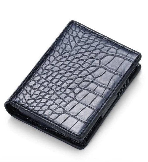 Portefeuille Anti Rfid En Cuir
