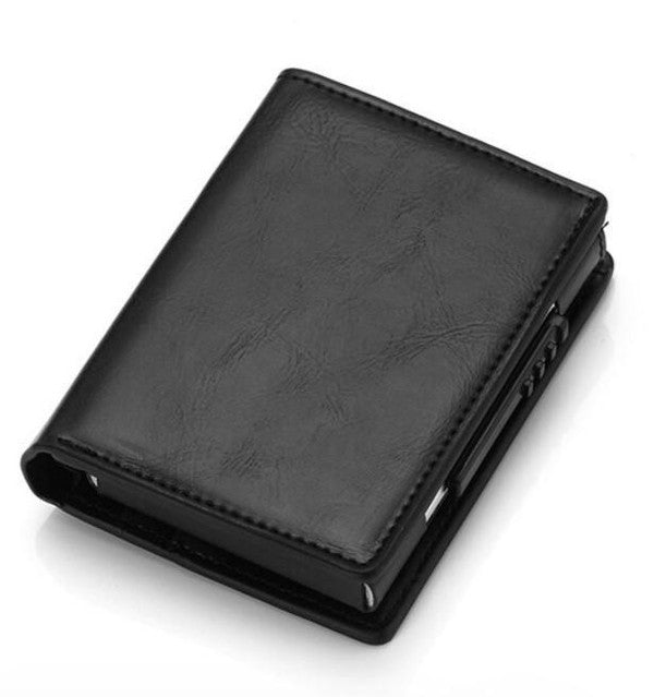 Portefeuille Anti Rfid En Cuir
